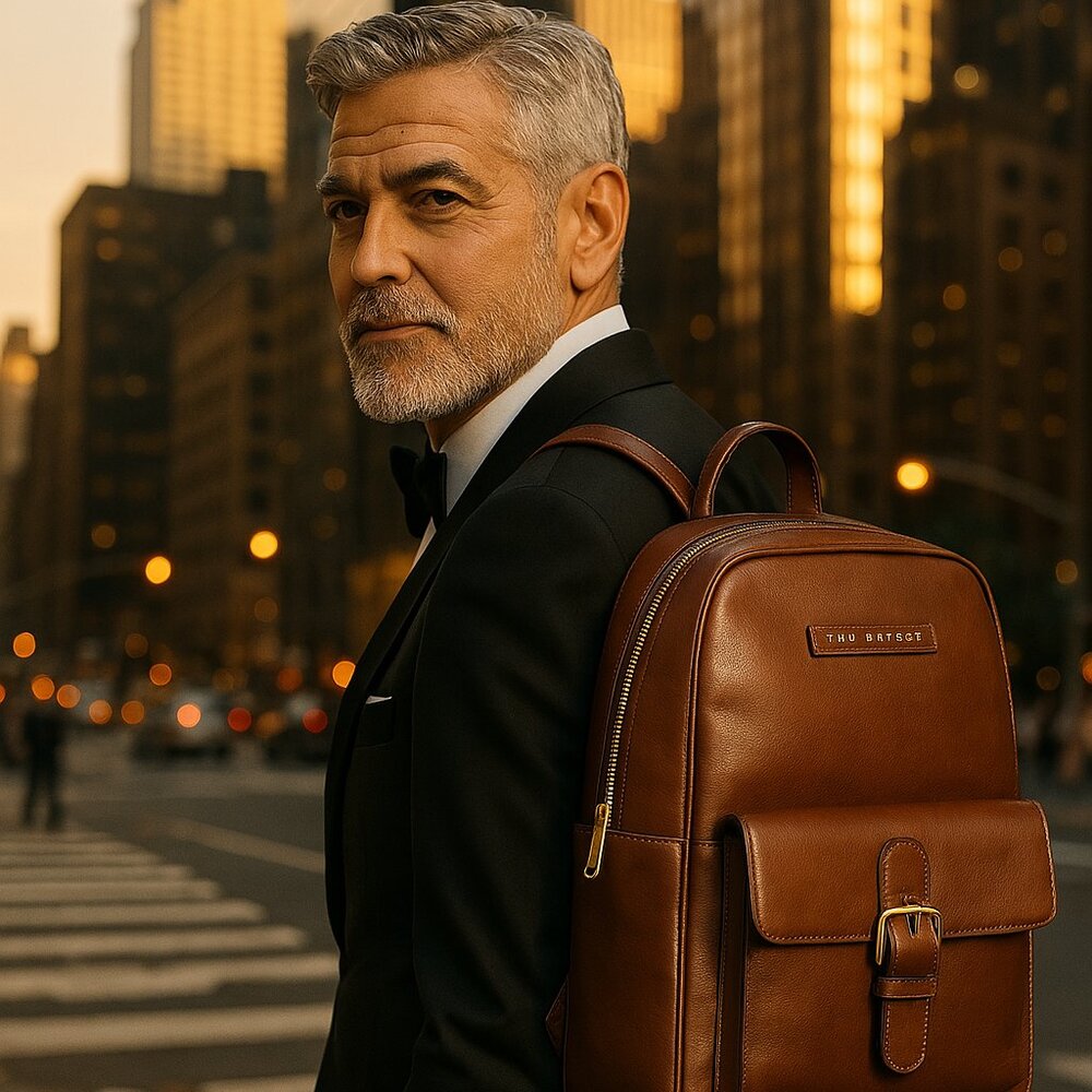 The Bridge Firenze Brown Leather Backpack – Italian Luxury
